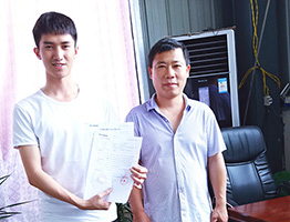 350x650全自動造型機型發往浙江