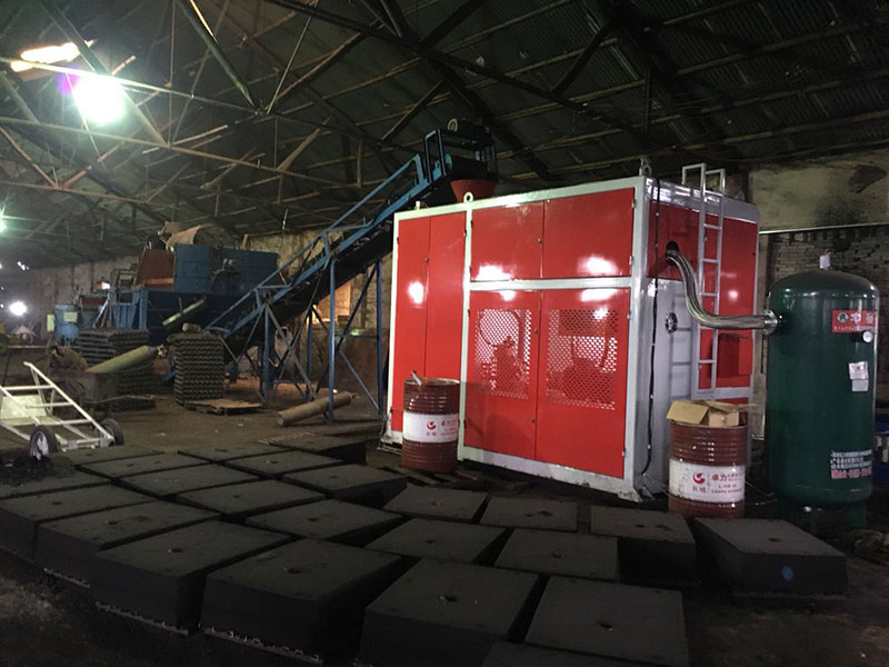 造型機現場調試情況 造型機現場調試情況